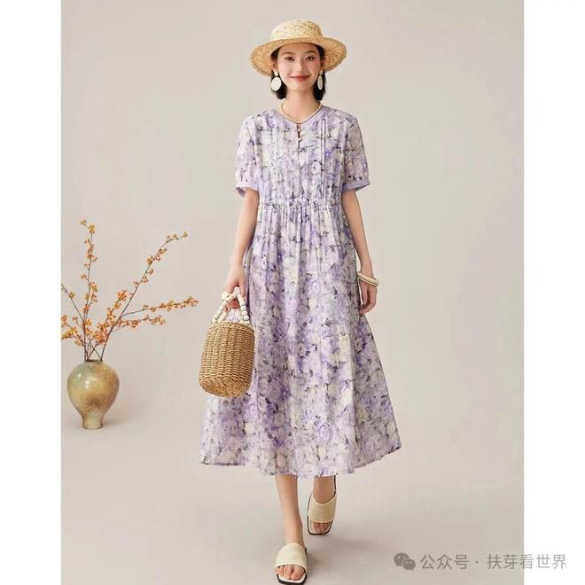 母亲节送妈妈一条宽松舒适连衣裙！(图6)