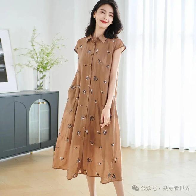 母亲节送妈妈一条宽松舒适连衣裙！(图4)
