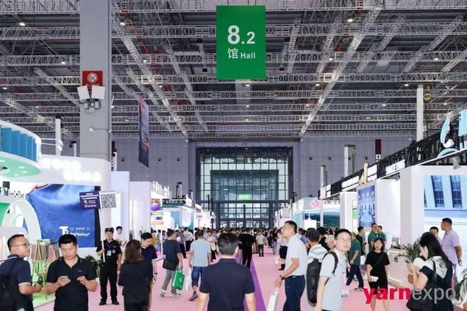 乐虎国际2025YarnExpo秋冬纱线展精彩进行中（附图片直播链接）(图1)