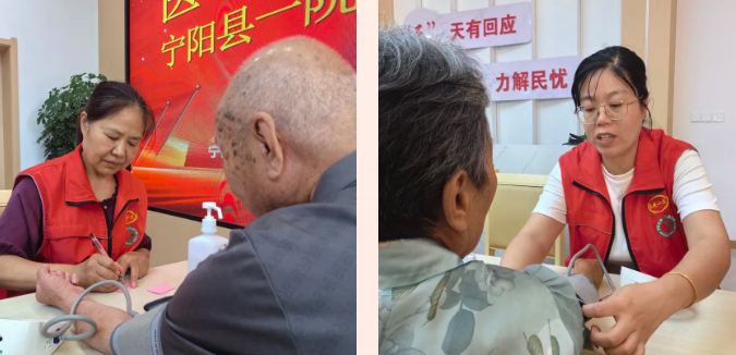 【医心向党健康为民】宁阳县第一人民医院党员专家义诊服务队走进天和社区(图3)